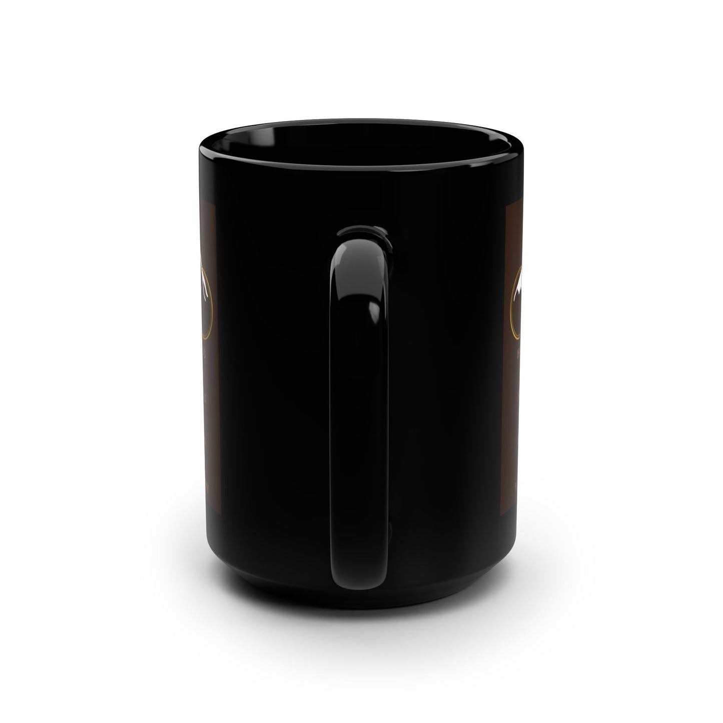 LOTR Inspired Mug — 15oz Black Ceramic